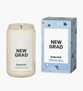 unique graduation gift ideas -grad candle